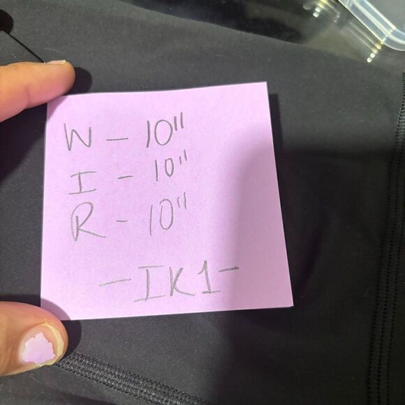 Lululemon  Align Super High Rise Biker Shorts Black 4 Stretch - Picture 7 of 7